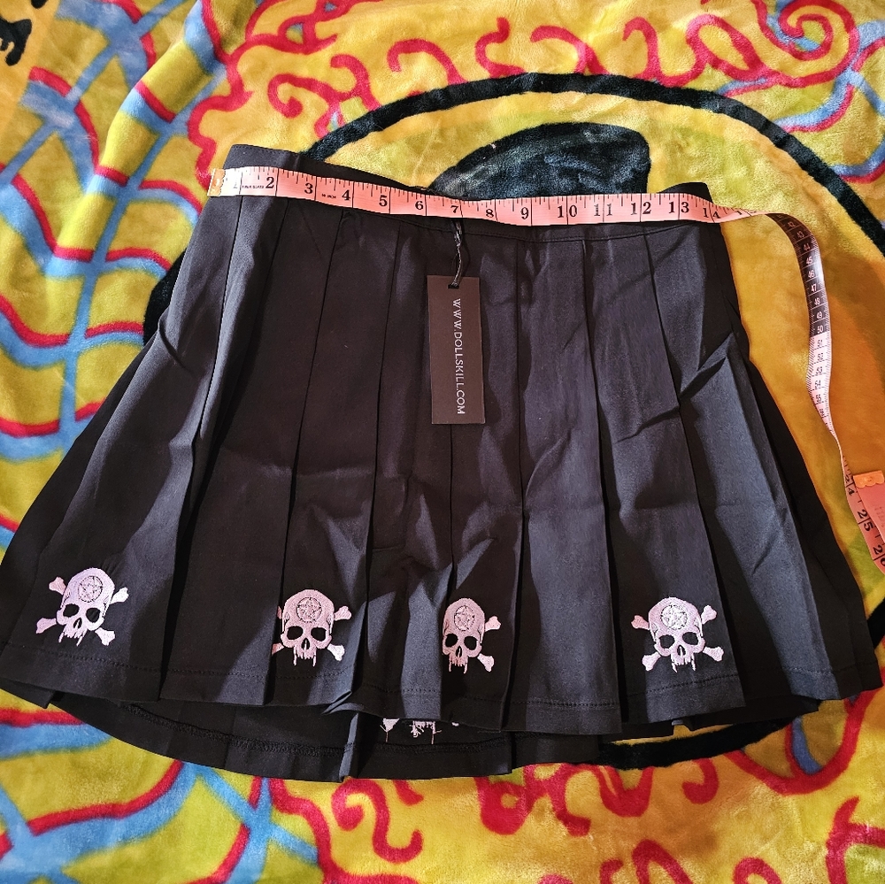 Dollskill goth mini skirt